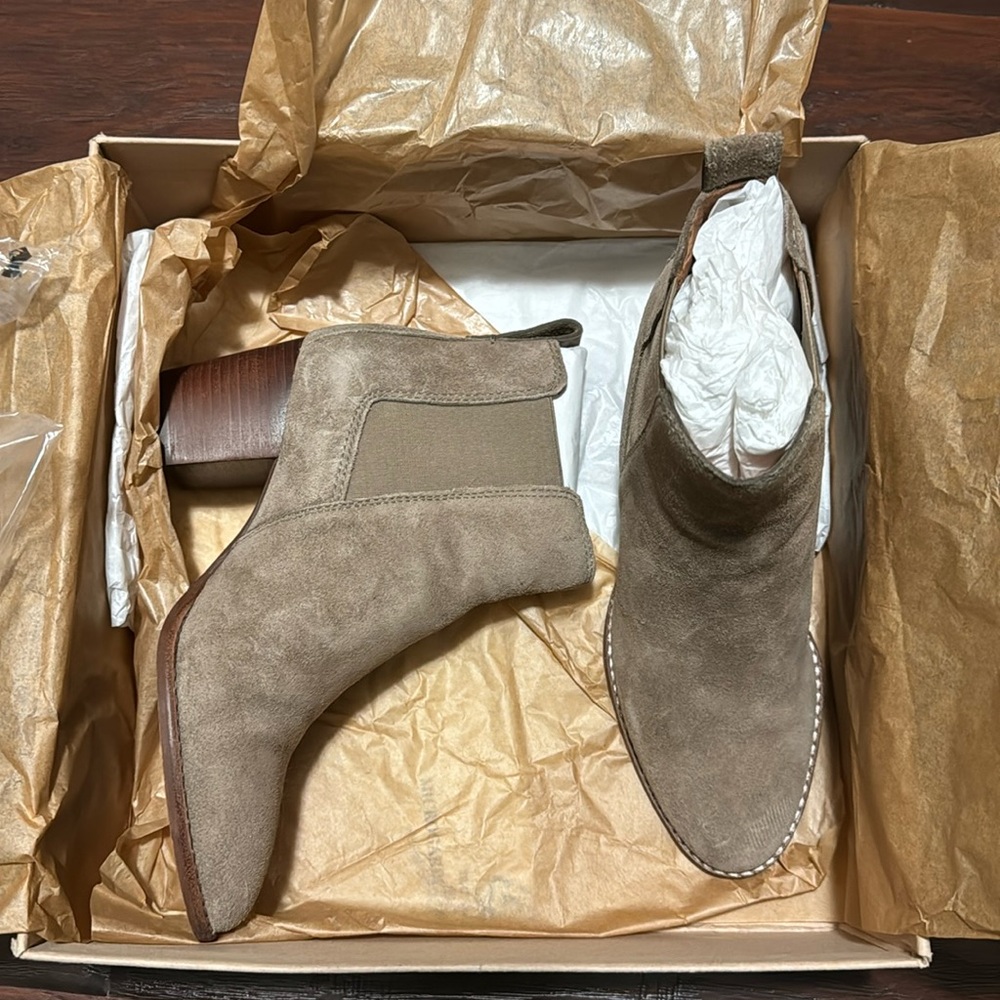Madewell suede boots
